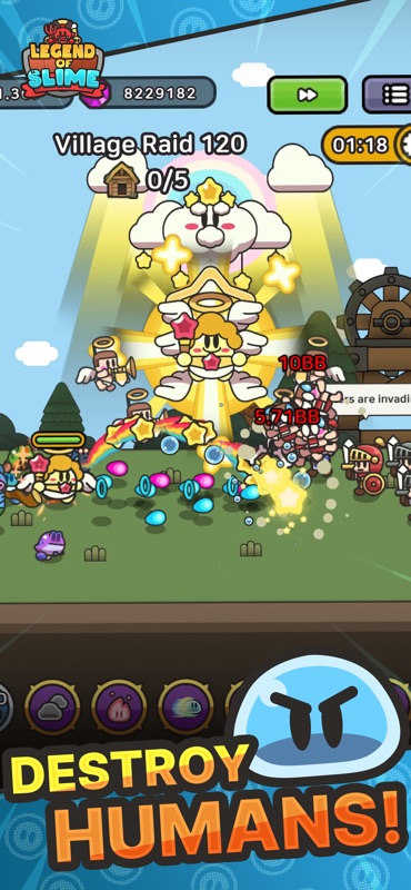 Legend of Slime: Idle RPG screenshot 2
