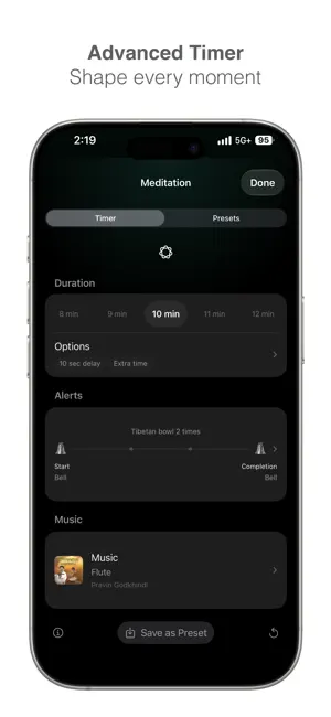 Meditate: Meditation Timer screenshot 2