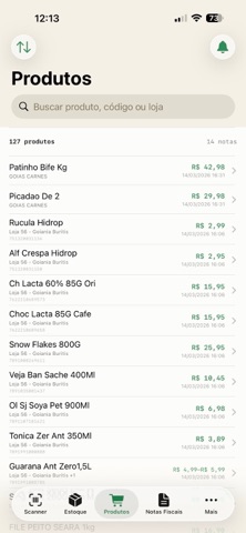 Estoque Doméstico screenshot