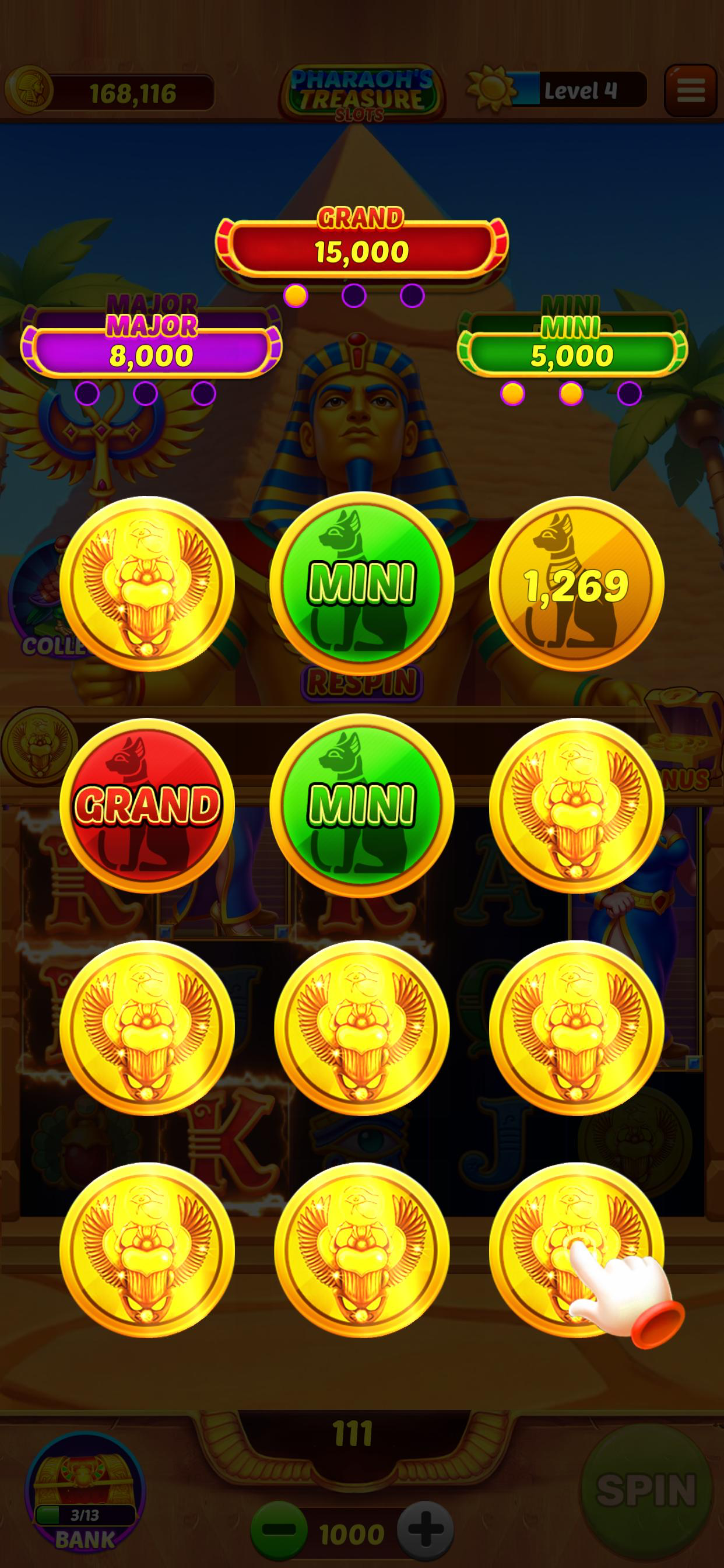 Treasure Slots Pharaoh