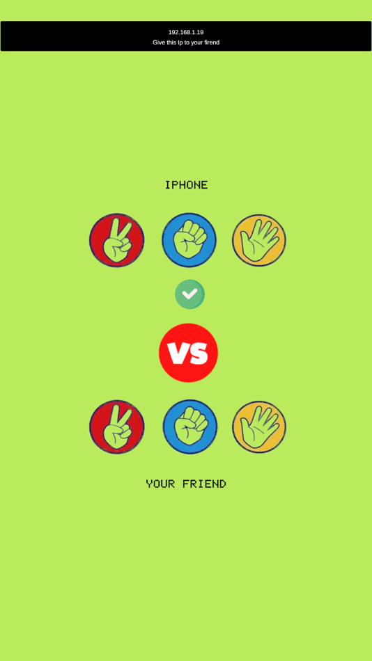 #4. Random Rock, Paper, Scissors (iOS) By: Tsoft wave