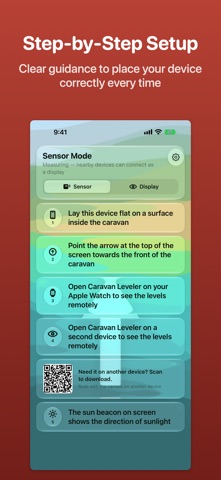 Caravan Leveler iPhone screenshot