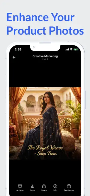 PicToPose - AI Product Photos screenshot 4
