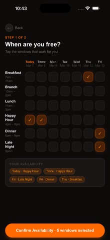 DinnerWhere Screenshot 3 of 9