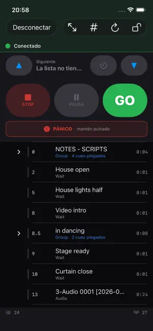 CueRemote screenshot 2