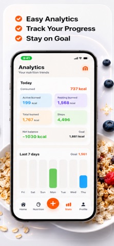 Calorie Tracker Food Scanner Screenshot 4 of 4