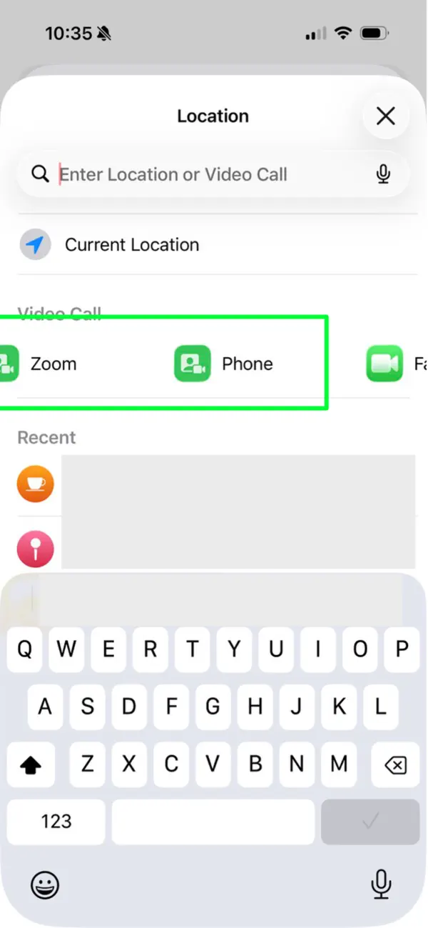 Screenshot #1 pour Liens de réunion