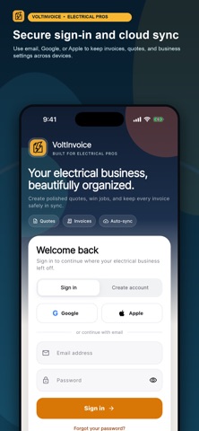 VoltInvoice Electrician Screenshot 4 of 7