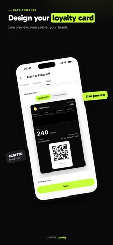 LUXPOS Loyalty screenshot