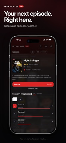 IPTV Player One Screenshot 10 of 10