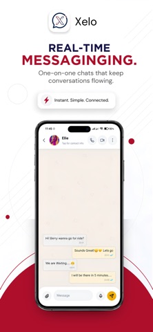 Xelo Messenger iPhone screenshot