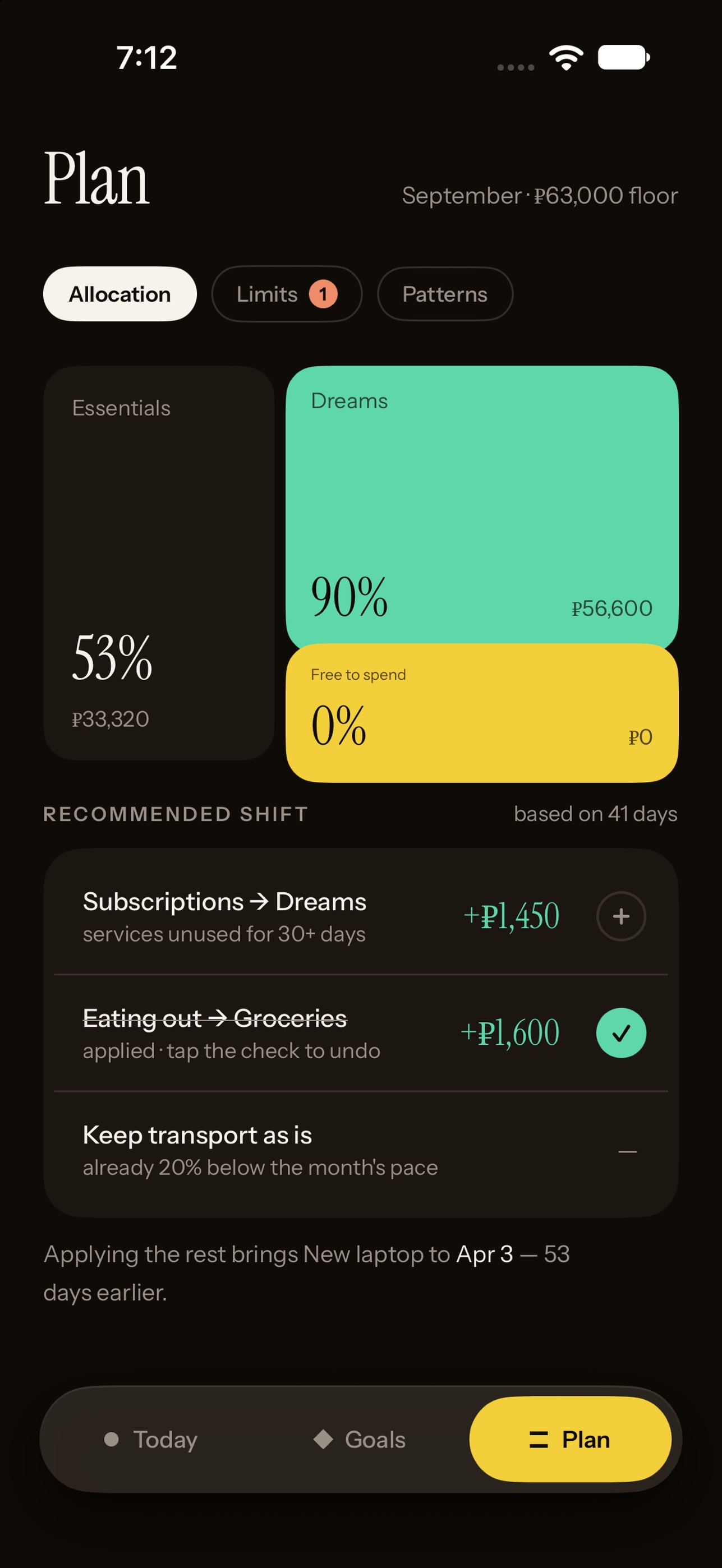 Screenshot 3 of Goalwise