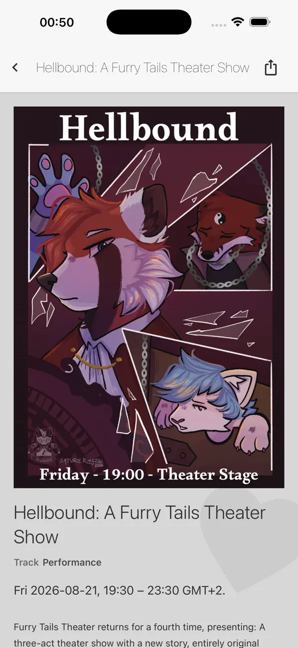 Screenshot #3 pour Eurofurence Convention