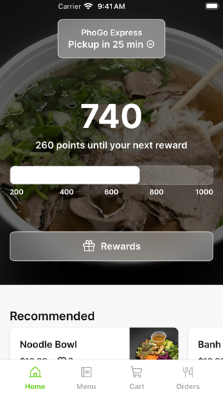 PhoGo Express iPhone screenshot 1 - Food & Drink app