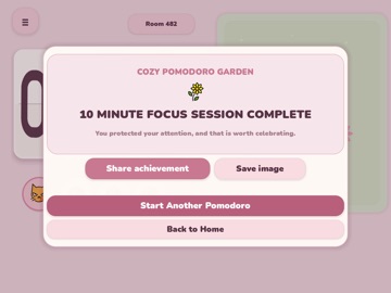 Cozy Timer iPad screenshot