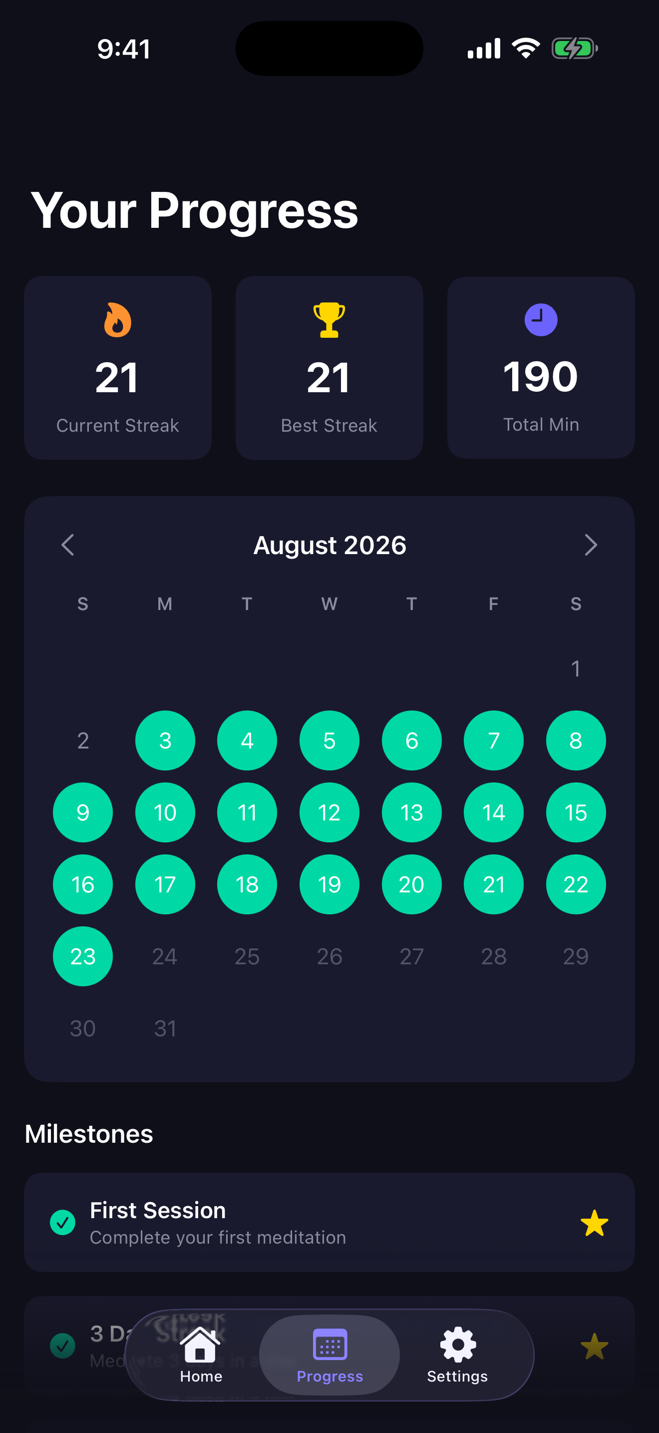 ZenBreath: Calm & Meditate screenshot 2