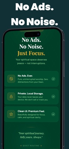 Quiet Routine - Prayer Tracker Screenshot 10 of 10