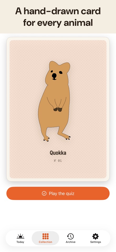 Animal Cards: Daily Bestiary screenshot 3