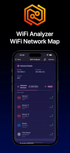 Wi-Fi Analyzer Network Scanner screenshot 3