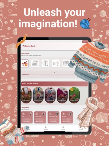 Knitty: Explore Knitting iPad screenshot