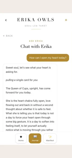 Erika Owls Tarot screenshot 3