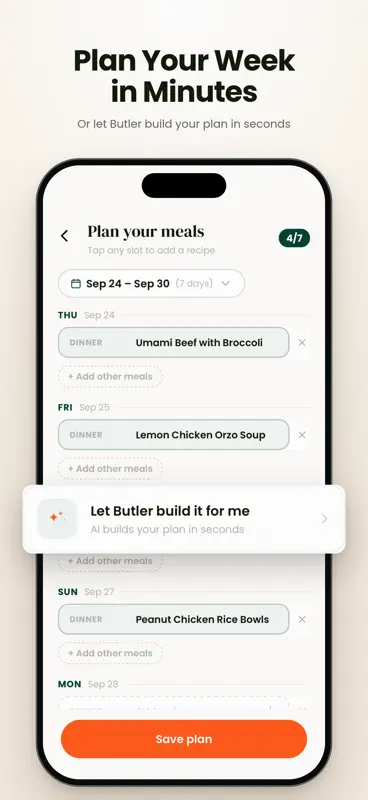 Butler: Recipes & Meal Planner screenshot 6 of 9
