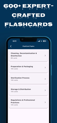 Sterile Processing Tech Exam Screenshot 5 of 9