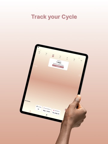 Ovulation Fertility Tracker iPad screenshot