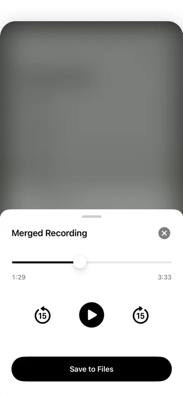 Voice Memos - Merge screenshot 4 of 5