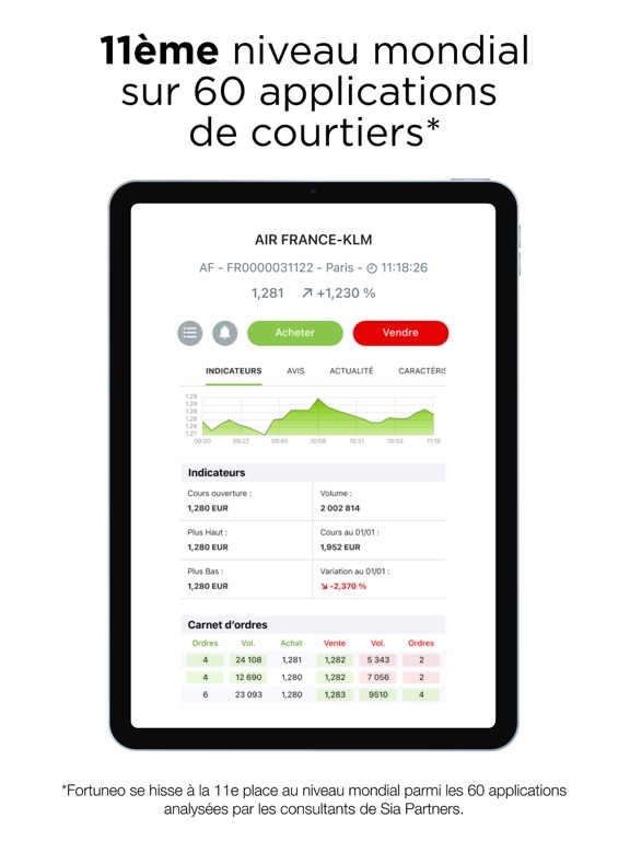 Screenshot #6 pour Fortuneo Banque & Bourse