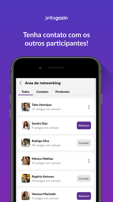 Jeito Gazin App Screenshot