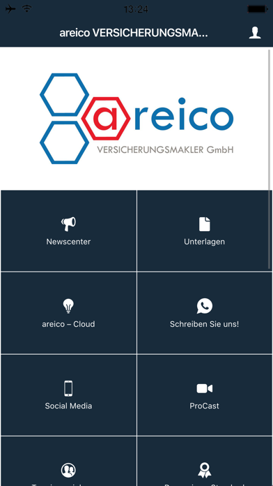 Screenshot #1 pour areico VERSICHERUNGSMAKLER