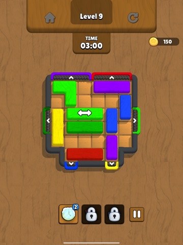 Color Wooden Puzzle iPad screenshot