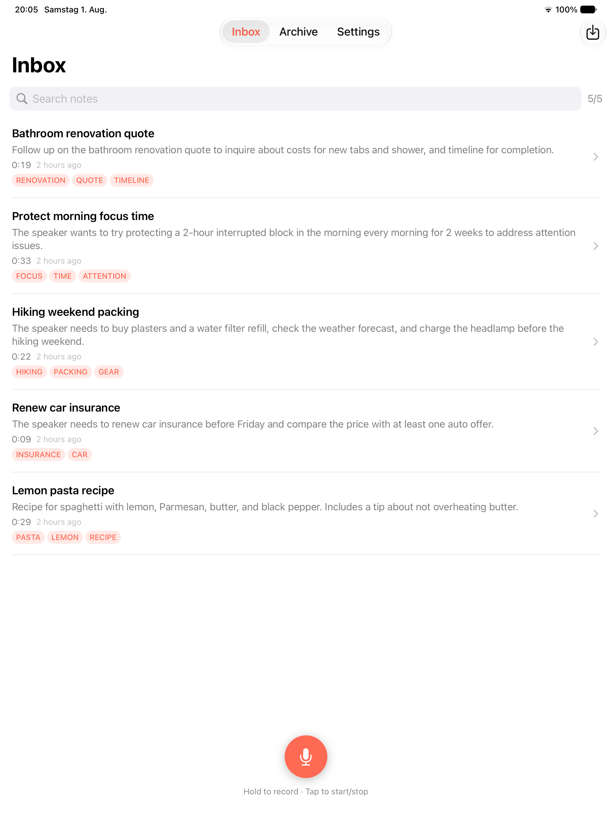 Vocapa - Capture & Share Notes screenshot 11