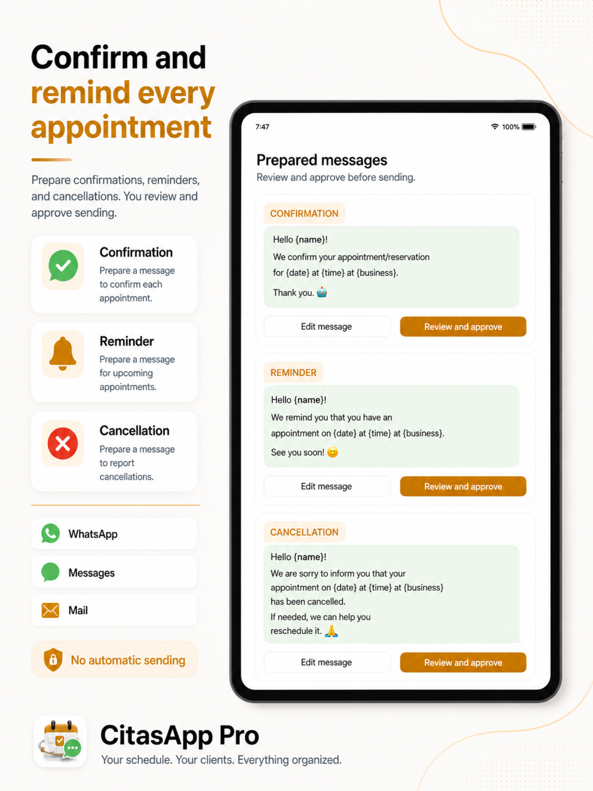 CitasApp Pro screenshot 13