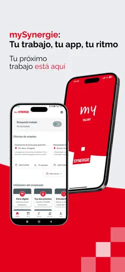 Captura de pantalla de My Synergie en iPhone 1
