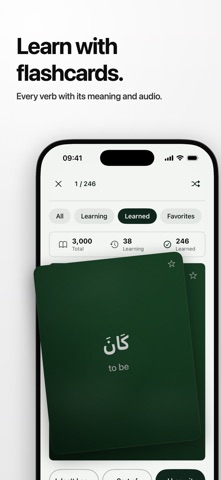 Arabic Verbs: Learn & Test Screenshot 5 of 5