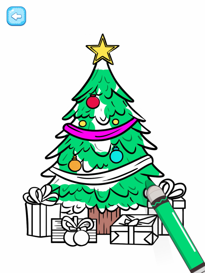 Monster Color Scary Tap Paint