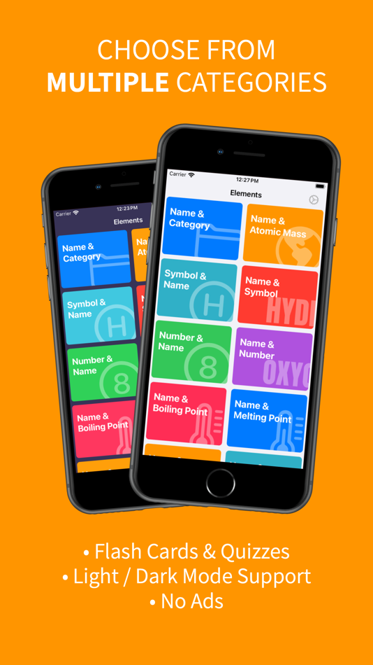 #1. Elements - Flashcards and Quiz (iOS) Ved: Brainoodle LLC
