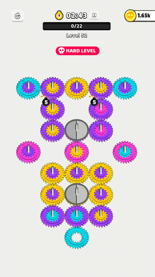 #4. Gear Sort (iOS) Podle: Mert Yilmaz