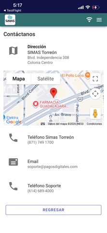SIMAS Torreon screenshot