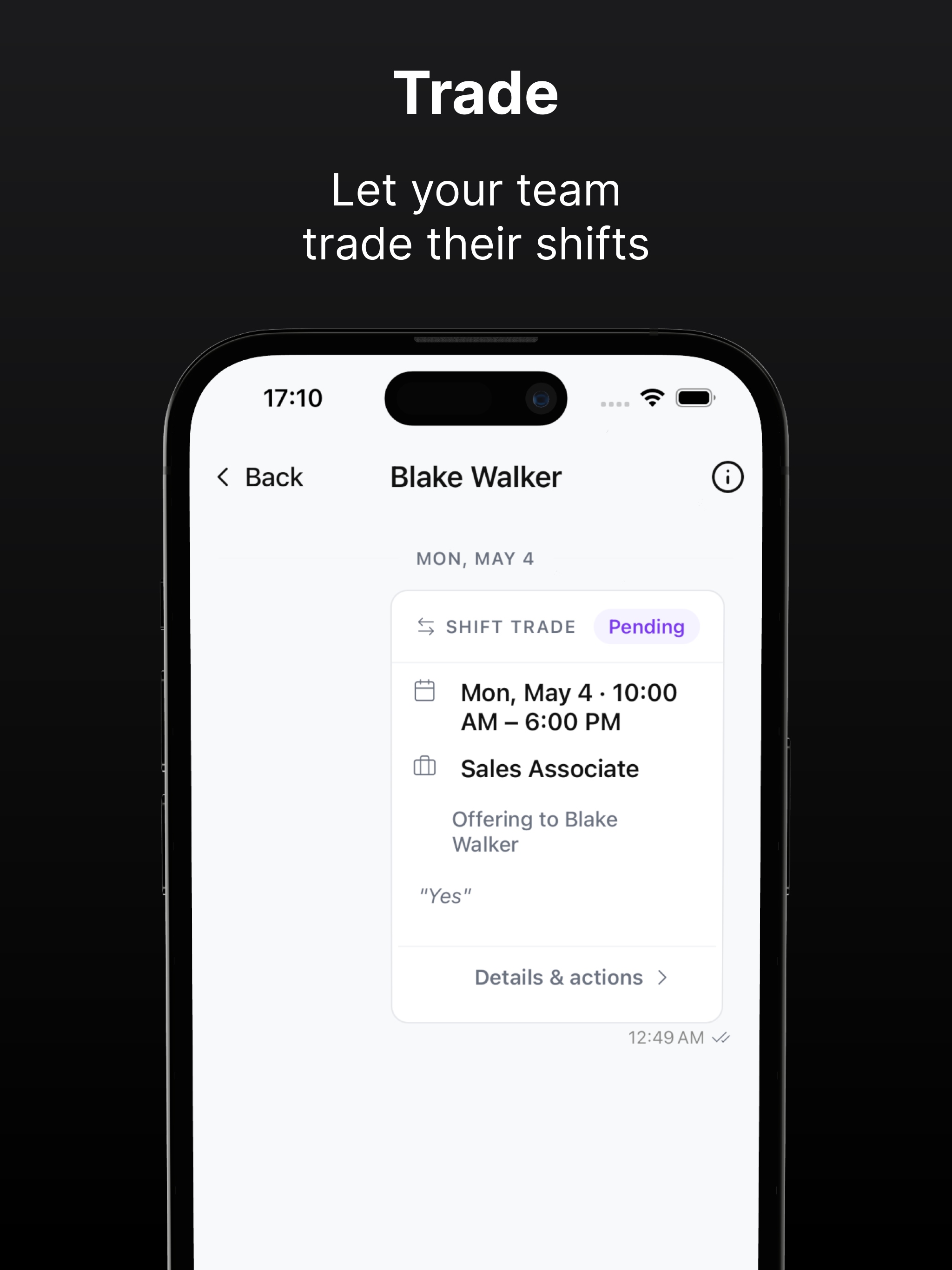 TimelyHours - Hours & Reports screenshot 9