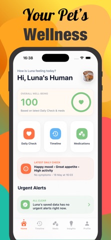 Pets at Home: Medical Tracker iPhone screenshot