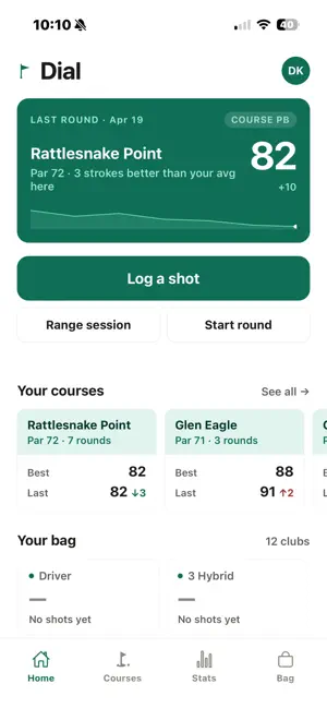 Dial: Your Pocket Caddie screenshot 3