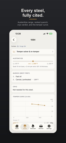 Quench - Knife Heat Treating iPhone screenshot