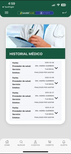 Locatel Gold screenshot 3
