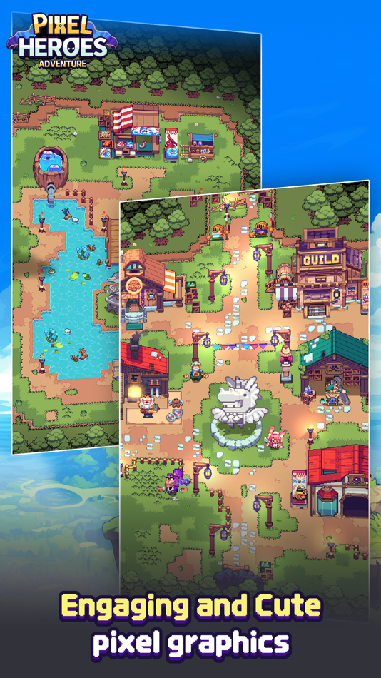 #4. Pixel Heroes Adventure : MMO (iOS) 由: Z5 Co.,Ltd