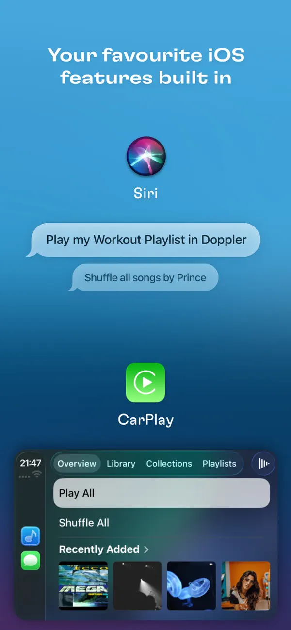 Doppler MP3 & FLAC Player iPhone App Screenshot 7 – Musik