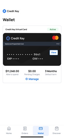 Credit Key iPhone screenshot
