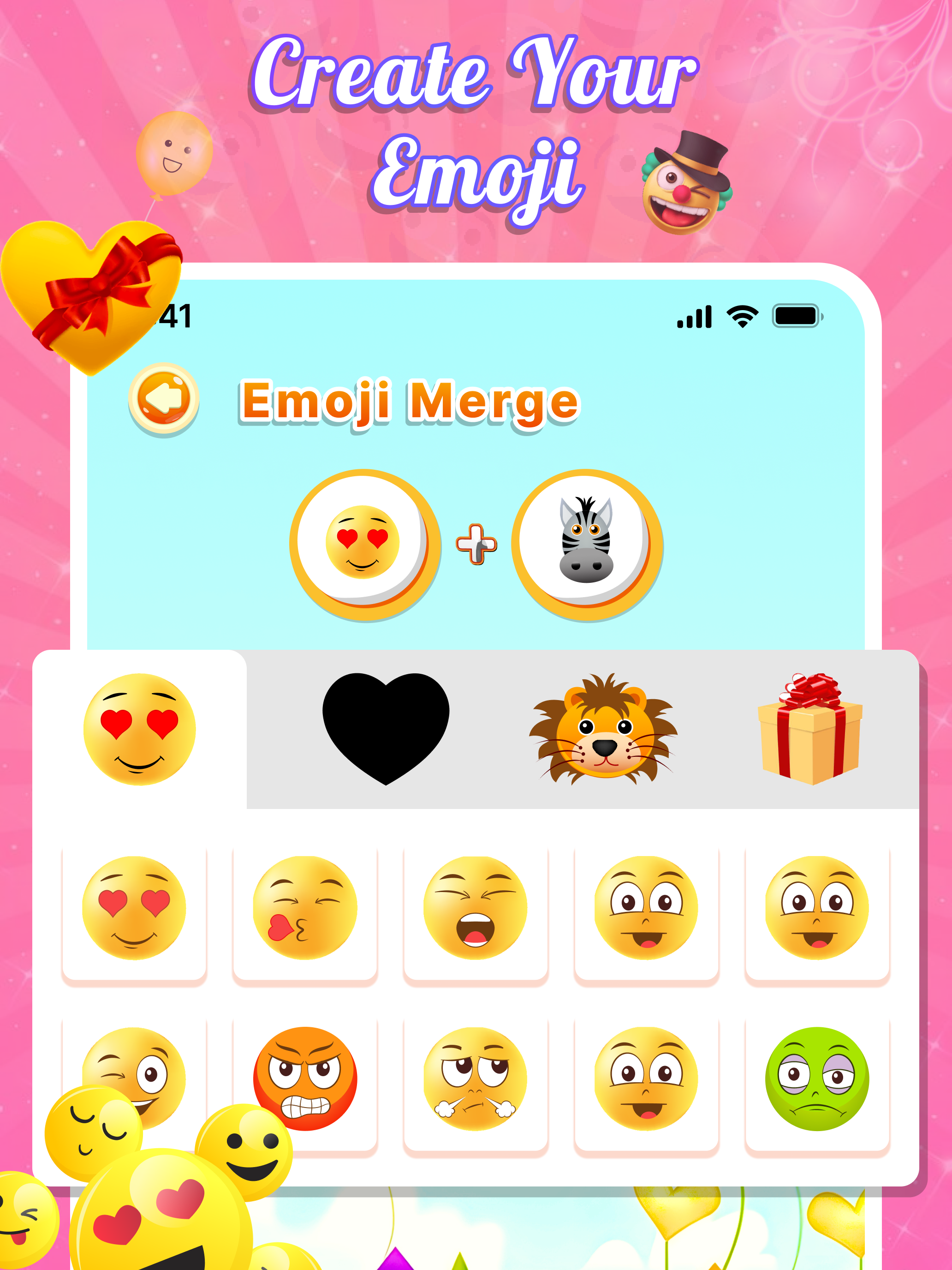 Emoji Puzzle Mix Moji Maker